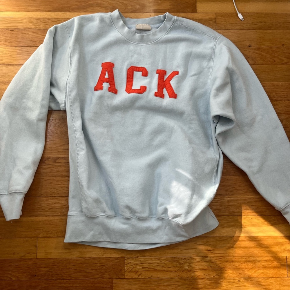 ACK Light Blue Sweater